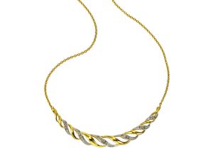 4006046245487 - Collier 925 - Sterling Silber 45cm Glänzend 025ct (Farbe gelb)