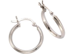 4006046255776 - Paar Creolen FIRETTI Schmuck Geschenk Silber 925 Basic glänzend verschiedene Größen Silber Ohrringe Gr 30 Silber 925 (Sterlingsilber) silberfarben Damen