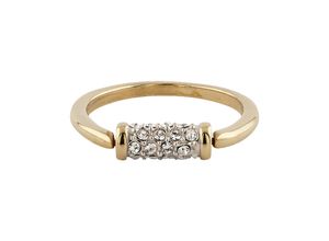 4006046260954 - Buckley London Ring vergoldet mit Kristallen Messing Kristall weiß Glänzend (Größe 052 (166)) 4006046260954 - Buckley London Ring vergoldet mit Kristallen Messing Kristall weiß Glänzend (Größe 052 (166))