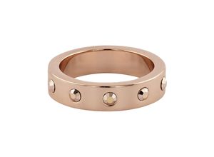 4006046262385 - Buckley London Ring rosévergoldet mit Kristallen Messing Kristall rosa Glänzend (Größe 055 (175))