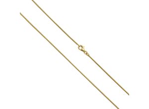 4006046281270 - Collierkettchen VIVANCE 333 Gold Schlangenkette Halsketten Gr 45cm Gold Länge 45 cm Breite 12 mm gelb Damen Colliers