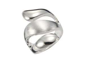 4006046287661 - Fingerring VIVANCE 925 Silber rhodiniert glanz matt Fingerringe Gr 052 (166) Silber 925 (Sterlingsilber) weiß Damen Fingerringe