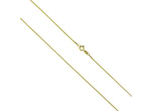 4006046293716 - Collierkettchen VIVANCE 333 Gold Veneziakette diamantiert Halsketten Gr 40cm Gold Länge 40 cm gelb Damen Colliers