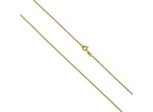 4006046293754 - Collierkettchen VIVANCE 333 Gold Veneziakette diamantiert Halsketten Gr 38cm Gold Länge 38 cm gelb Damen Colliers