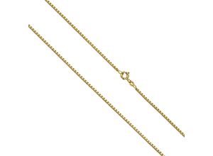 4006046293815 - Collierkettchen VIVANCE 333 Gold Veneziakette 8-kantig Halsketten Gr 45cm Gold Länge 45 cm gelb Damen Halskette Goldkette Ketten ohne Anhänger Halsschmuck