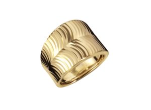 4006046305150 - Fingerring FASCINATION BY ELLEN K 333 Gold diamantiert Fingerringe Gr 017 (535) Gold gelb Damen Fingerringe