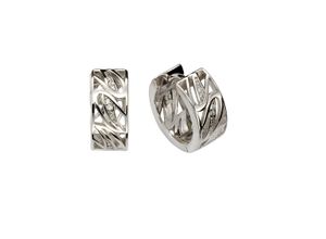 4006046314770 - Paar Creolen VIVANCE 925 Silber 14x Zirkonia Ohrringe Gr ONE-SIZE Silber 925 (Sterlingsilber) weiß (weiß weiß) Damen Creolen 4006046314770 - Paar Creolen VIVANCE 925 Silber 14x Zirkonia Ohrringe Gr ONE-SIZE Silber 925 (Sterlingsilber) weiß (weiß weiß) Damen Creolen