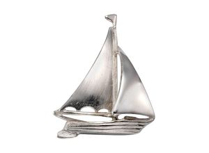 4006046315418 - Ketten-Anhänger FIRETTI Schmuck Geschenk Silber 925 Halsschmuck Anhänger Segelboot Schmuckanhänger Gr Silber 925 (Sterlingsilber) 21 g silberfarben Herren Anhänger zu Hoodie Shirt Jeans Sneaker Anlass Geburtstag Weihnachten