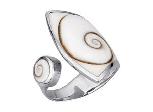 4006046327817 - Zeeme Pearls Ring 925 - Sterling Silber Muschel weiß Glänzend (Größe 054 (172))