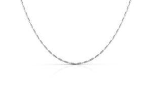 4006046332514 - Collierkettchen VIVANCE 925 - Sterling Silber rhodiniert Halsketten Gr 42 + 5cm Silber 925 (Sterlingsilber) Länge 47 cm Breite 15 mm weiß Damen Colliers