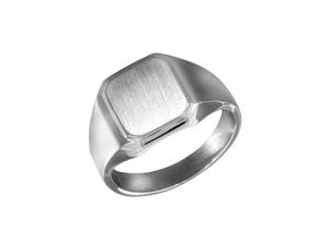 4006046337823 - Fingerring FIRETTI Schmuck Geschenk Silber 925 Silberring Siegelring Fingerringe Gr 19 Silber 925 (Sterlingsilber) 14 mm silberfarben Herren Fingerringe zu Hoodie Shirt Jeans Sneaker Anlass Geburtstag Weihnachten