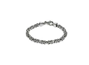 4006046338349 - Armband ZEEME Silber 925 poliert Königskette 5mm breit Armbänder Gr 20cm Silber 925 (Sterlingsilber) weiß