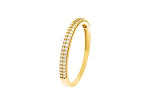 4006046345798 - Fascination by Ellen K Ring 375 - Gold Zirkonia weiß Glänzend (Größe 054 (172))