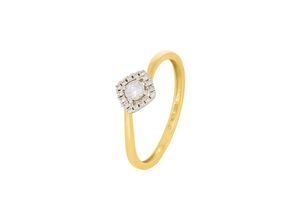 4006046346443 - Ring 585 Gold zweifarbig 17 Brillanten zus 013ct