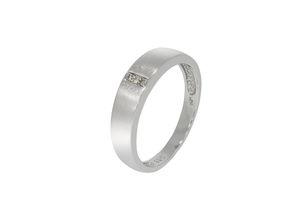 4006046346528 - Ring 925 - Sterling Silber Diamant weiß Glänzend 003ct (Größe 058 (185))