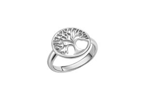 4006046355124 - Fingerring VIVANCE 925 - Sterling Silber rhodiniert Lebensbaum Fingerringe Gr 052 (166) Silber 925 (Sterlingsilber) weiß Damen Fingerringe