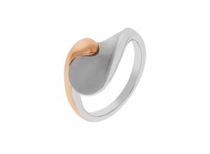 4006046361378 - Fingerring VIVANCE 925 - Sterling Silber rhodiniert teil rose vergoldet Fingerringe Gr 052 (166) Silber 925 (Sterlingsilber) bunt (mehrfarbig) Damen Fingerringe