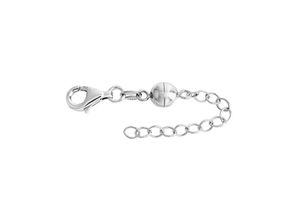 4006046362542 - Collierkettchen VIVANCE 925 - Sterling Silber rhodiniert Halsketten Gr 7cm Silber 925 (Sterlingsilber) Länge 7 cm Breite 60 mm weiß Damen Colliers