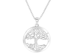 4006046370042 - Kette mit Anhänger FIRETTI Schmuck Geschenk Silber 925 Halsschmuck Halskette Venezianer Baum Halsketten Gr Silber 925 (Sterlingsilber) Länge 45 cm Breite 1 mm silberfarben Damen Ketten mit Anhänger