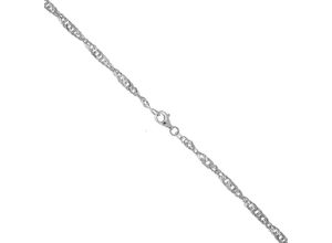 4006046370332 - Collierkettchen VIVANCE 925 - Sterling Silber weiss Singapurkette 55 cm Halsketten Gr 55cm Silber 925 (Sterlingsilber) Länge 55 cm Breite 34 mm weiß Damen Colliers