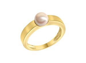 4006046377300 - Fingerring Gold 585 Akoya Perle weiss 6-65mm Fingerringe Gr 052 (166) Gold gelb (gelb weiß) Damen Fingerringe Handschmuck (Ringe)