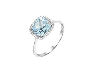 4006046381840 - Fascination by Ellen K Ring 375 - Gold Blautopas beh blau Glänzend 230ct (Größe 021 (661))