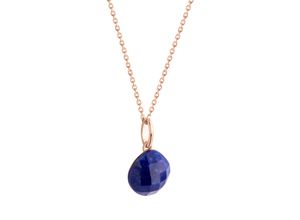 4006046383189 - Jamelli Anhänger mit Kette 925 - Sterling Silber Lapislazuli blau 42+3cm Glänzend 270ct