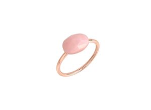 4006046383561 - Jamelli Ring 925 - Sterling Silber Opal pink Glänzend 170ct (Größe 060 (191))