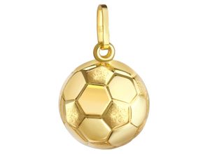 4006046383981 - Ketten-Anhänger FIRETTI Schmuck Geschenk Gold 375 Halsschmuck Anhänger Halskette Fußball Schmuckanhänger Gr Gelbgold 375 115 g gelb (gelbgoldfarben) Herren Anhänger