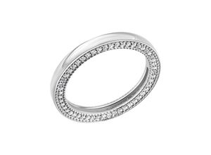 4006046396097 - Silber Ring 925 - Sterling Silber Zirkonia weiß Glänzend (Größe 060 (191))