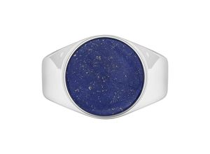 4006046398244 - cai Ring 925 - Sterling Silber Lapislazuli blau Glänzend 250ct (Größe 060 (191))