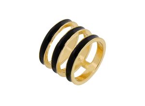 4006046405041 - Fashionbox Ring Messing schwarz Glänzend (Größe 052 (166))