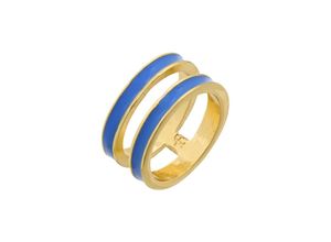 4006046405225 - Fashionbox Ring Messing türkis Glänzend (Größe 048 (153))