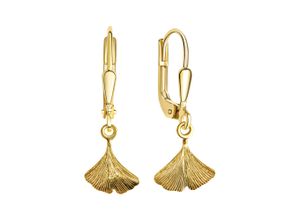 4006046407731 - Paar Ohrhänger VIVANCE 333 - Gelbgold Ohrringe Gr ONE-SIZE Gold gelb Damen Ohrhänger