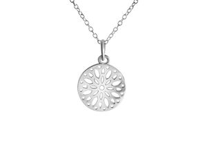 4006046408684 - V Anhänger mit Kette 925 - Sterling Silber 42+3cm Glänzend