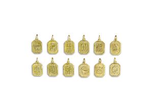 4006046411271 - Ketten-Anhänger VIVANCE 333 - Gelbgold Schmuckanhänger Gr ONE-SIZE Gold 13 g gelb Damen Anhänger