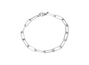 4006046412889 - Armband VIVANCE 925 - Sterlingsilber Gliederarmband glanz rhodiniert 19 cm Armbänder Gr 19cm Silber 925 (Sterlingsilber) weiß Damen Armbänder Silber