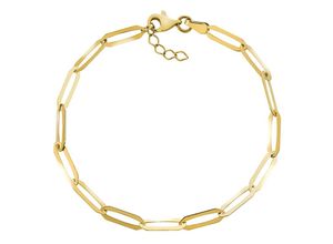 4006046413428 - Armband VIVANCE 375 - Gelbgold glanz Ankerkette Armbänder Gr 19cm Gold gelb Damen