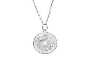 4006046413787 - V Anhänger mit Kette 925 - Sterling Silber 42+3cm Glänzend