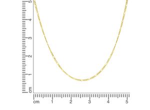 4006046414937 - Collierkettchen VIVANCE 333 - Gelbgold Halsketten Gr 42cm Gold Länge 42 cm Breite 15 mm gelb Damen Colliers