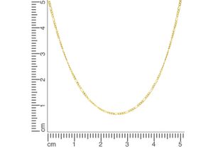 4006046414944 - Collierkettchen VIVANCE 333 - Gelbgold Halsketten Gr 45cm Gold Länge 45 cm Breite 15 mm gelb Damen Colliers