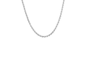 4006046420907 - Kette ohne Anhänger FIRETTI Schmuck Geschenk Silber 925 Halsschmuck Halskette Kordelkette Halsketten Gr 45 Silber 925 (Sterlingsilber) Breite 3 mm silberfarben Damen Ketten ohne Anhänger zu Kleid Shirt Jeans Sneaker Anlass Geburtstag Weihnachten