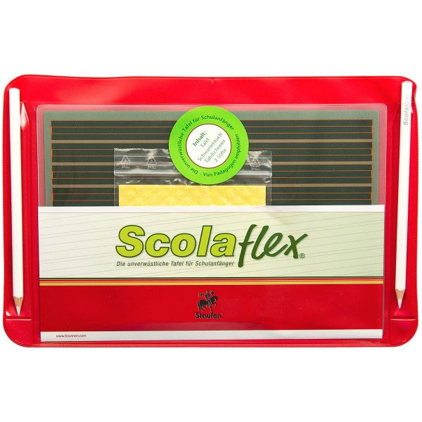 4006050201714 - Scolaflex 20171 Schülertafel-Set L1A unzerbrechlich vorn Lineatur 1Schuljahr   hinten Lineatur 7 4006050201714 Staufen