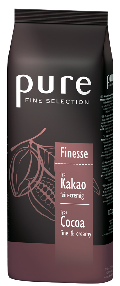 4006067819643 - pure FINE SELECTION Trinkschokolade Finesse Pulver 1kg 4006067819643 1000 Gramm