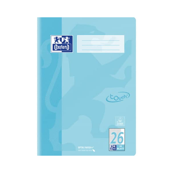4006144075566 - Schulheft 400196037 Lineatur 26 pastell blau 4006144075566 Oxford 4006144075566 - Schulheft 400196037 Lineatur 26 pastell blau 4006144075566 Oxford