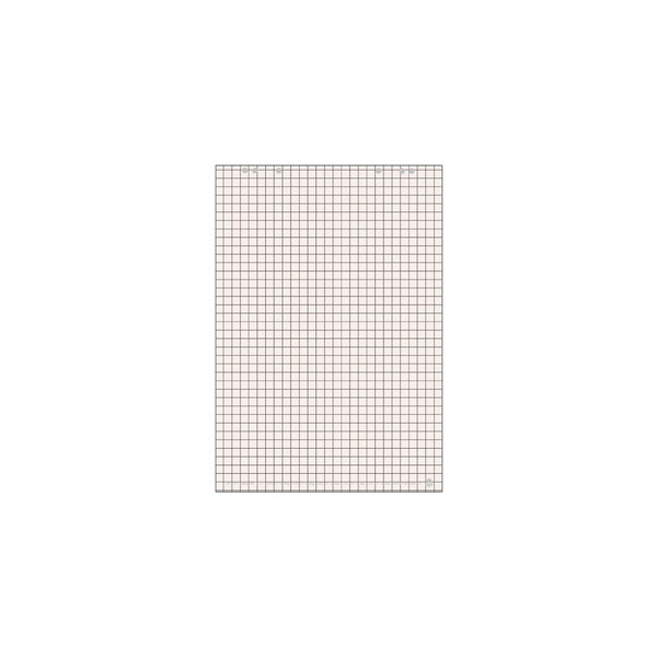 4006144100121 - 5 x Flipchartblock Recycling 68x98cm 20 Blatt 80g qm kariert 25