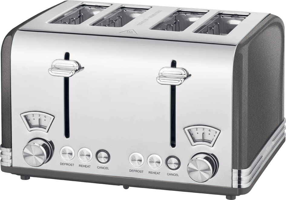 4006160119411 - Profi Cook PC-TA 1194 Toaster mit Brötchenaufsatz Anthrazit