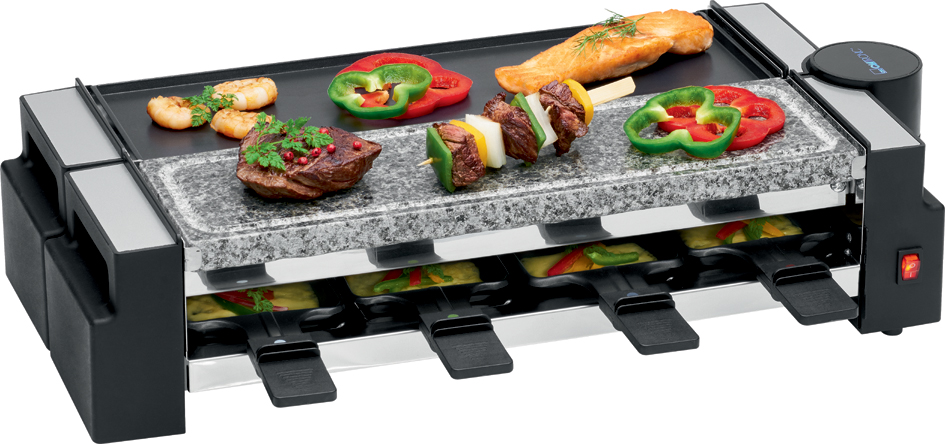 4006160638158 - Raclette-Grill RG 3678 mit heißem Stein