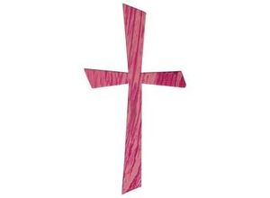 4006166334825 - Wachsmotiv pink Kreuz