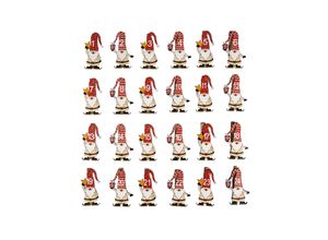 4006166357992 - Adventskalender-Zahlen Santa aus Holz mit Klammer 5 cm